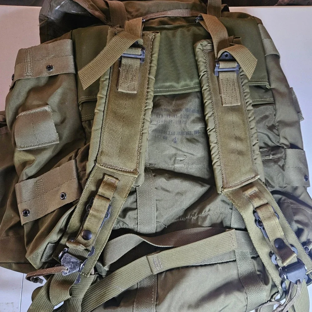 US Military ALICE Field Pack LC-1 Large Rucksack Olive Drab Green Tactical Bag